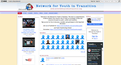 Desktop Screenshot of networkforyouthintransition.org